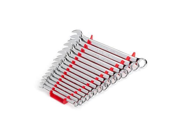TEKTON ORG29215 15-Tool Combination Wrench Organizer Rack, Red