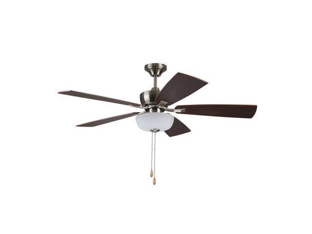 Photos - Fan LITEX INDUSTRIES SG52BNK5L 52 Brushed Nickel Finish Ceiling  Includes