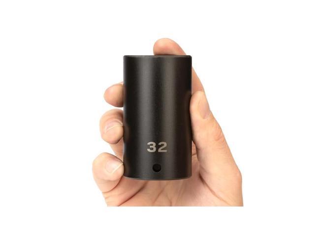 TEKTON SID23132 1/2 Inch Drive x 32 mm Deep 6-Point Impact Socket