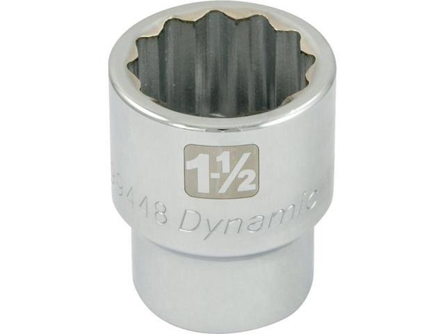 DYNAMIC D099448 1' Drive, 1-1/2' SAE Socket, 6 Points