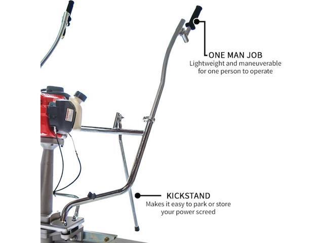 TOMAHAWK POWER TVSA-H + TSB4-P Honda Concrete Power Screed 1.8 HP, 4ft