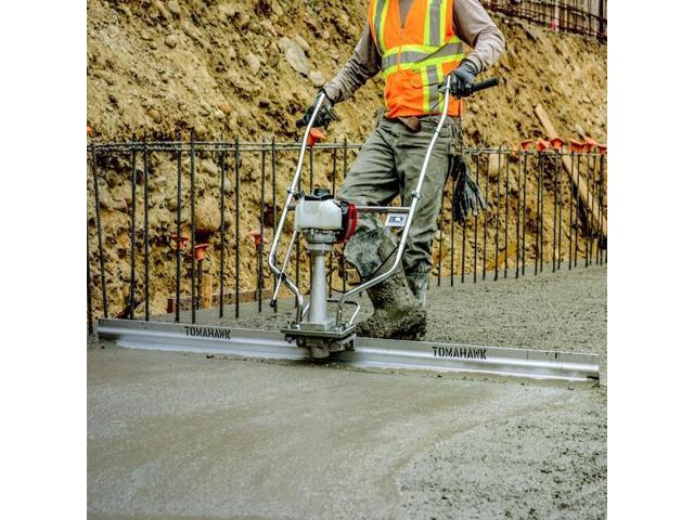 TOMAHAWK POWER TVSA-H + TSB4-P Honda Concrete Power Screed 1.8 HP, 4ft
