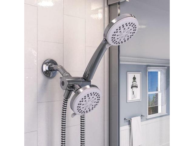 KEENEY MFG K751CP 5-Function 3-Way Showerhead Kit, Chrome