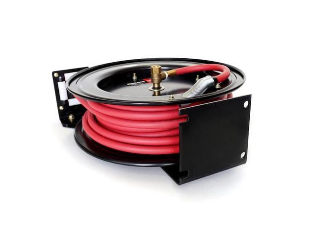 STEELMAN 98457-IND Steelman 3/8' x 35 ft. Air Hose Reel, Max 300 psi, w/Hose