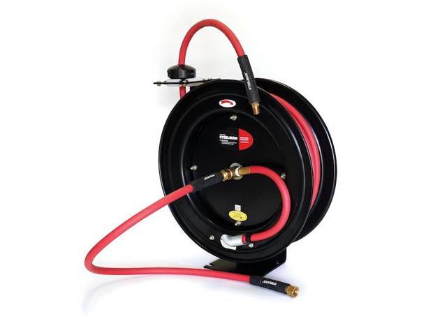 STEELMAN 98457-IND Steelman 3/8' x 35 ft. Air Hose Reel, Max 300 psi, w/Hose
