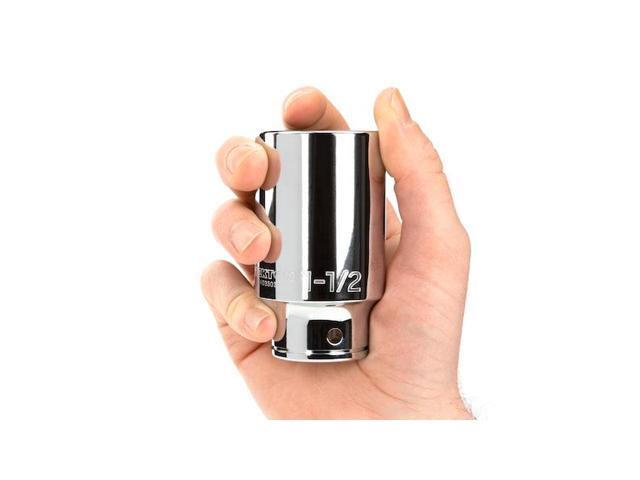 TEKTON SHD33038 3/4 Inch Drive x 1-1/2 Inch Deep 6-Point Socket