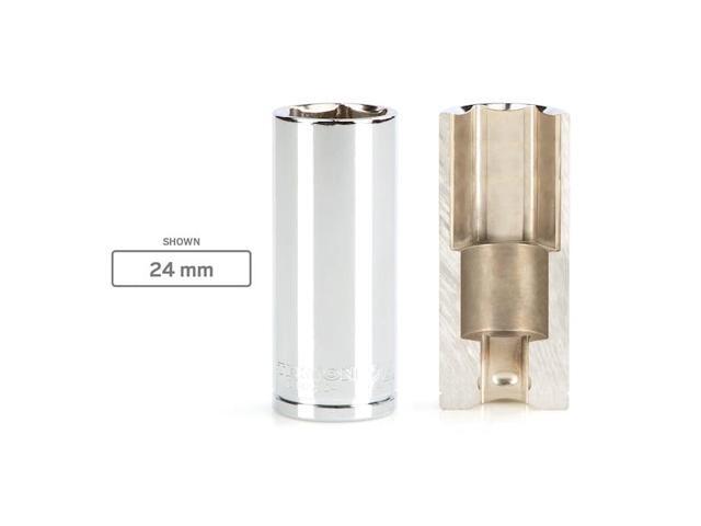 TEKTON SHD23125 1/2 Inch Drive x 25 mm Deep 6-Point Socket