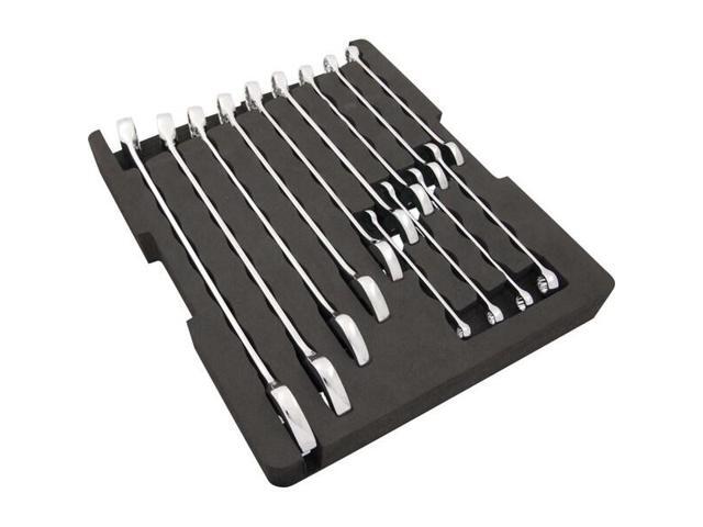 DYNAMIC D105107 Tools 14 Piece SAE Combination Wrenches Set With Foam Tool