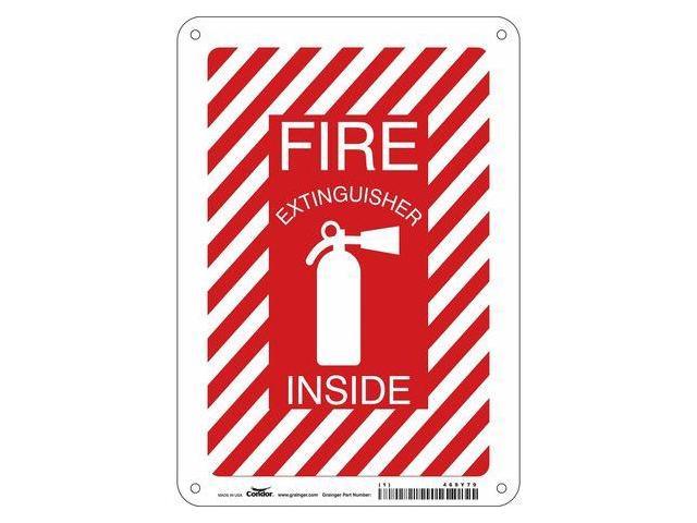 Photos - Chandelier / Lamp CONDOR 469Y79 Safety Sign, 7' W, 10' H, 0.032' Thickness 