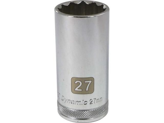DYNAMIC D015727 1/2' Drive, 27mm Metric Socket, 12 Points