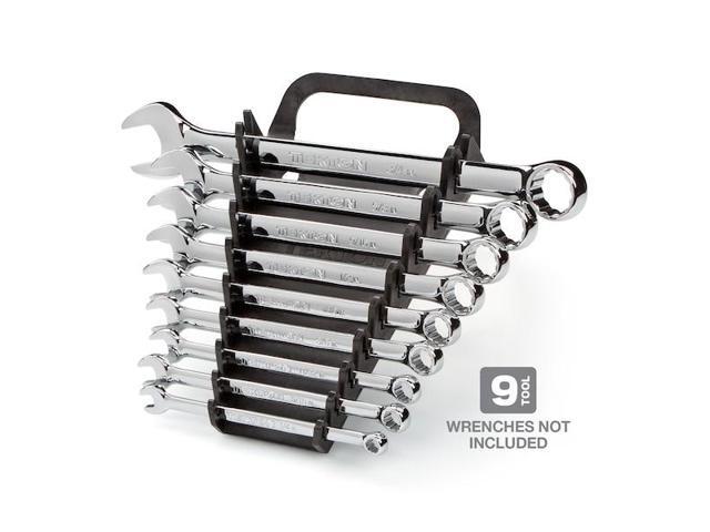 TEKTON 79345 9-Tool Combination Wrench Holder (Black)