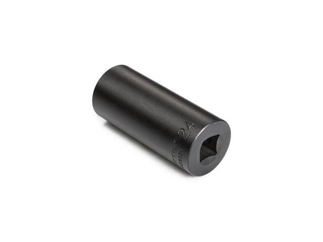 TEKTON SID23124 1/2 Inch Drive x 24 mm Deep 6-Point Impact Socket