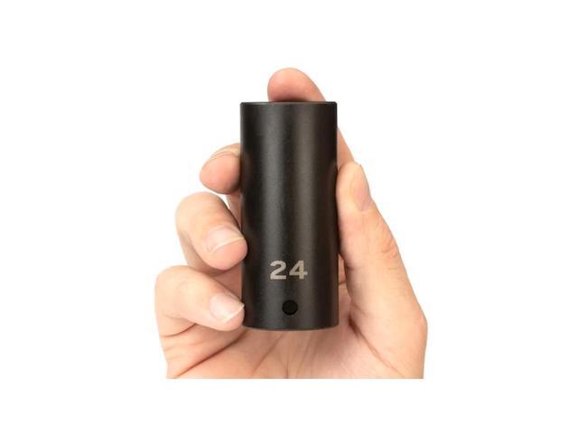 TEKTON SID23124 1/2 Inch Drive x 24 mm Deep 6-Point Impact Socket