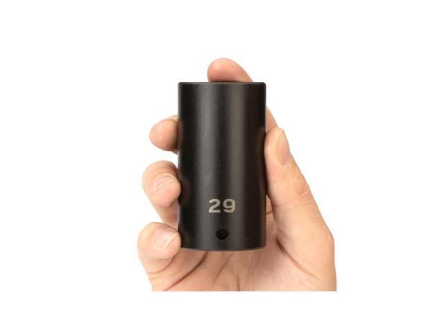 TEKTON SID23129 1/2 Inch Drive x 29 mm Deep 6-Point Impact Socket