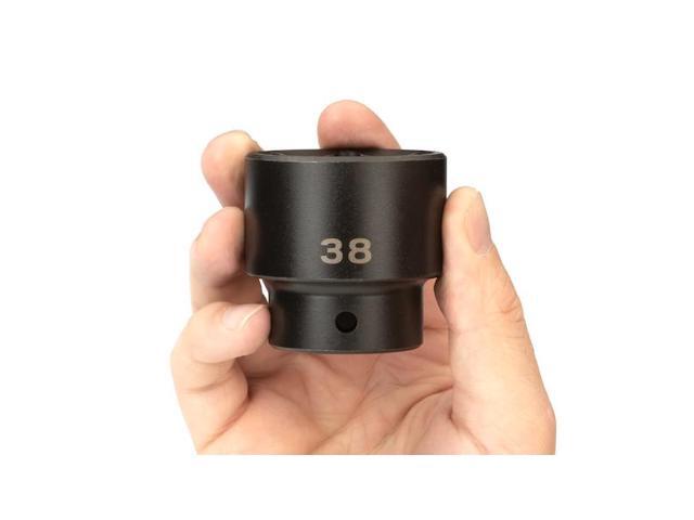 TEKTON SID22138 1/2 Inch Drive x 38 mm 6-Point Impact Socket