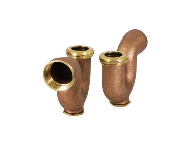 EVERFLOW 2124 NY Regular Trap with Drain Plug for Tubular Drain Applications,