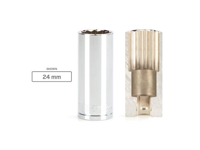 TEKTON SHD23326 1/2 Inch Drive x 26 mm Deep 12-Point Socket