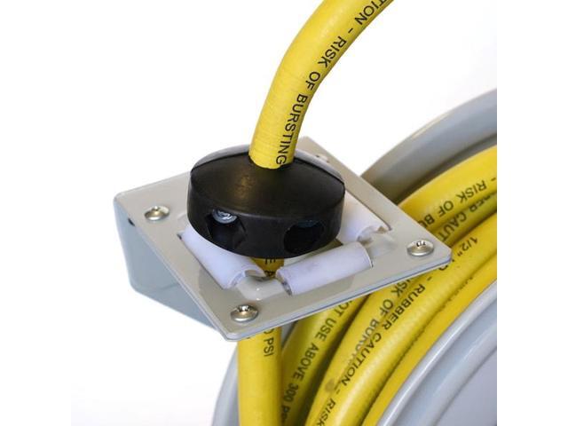 STEELMAN 96840-IND Enclosed Spring Garden Center Water / Pneumatic Hose Reel