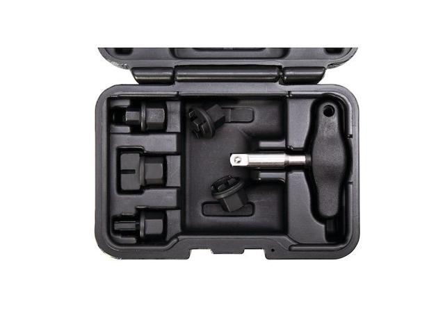 STEELMAN 42439 6-Piece Oil Drain Plug Wrench Kit for Installing and Removing