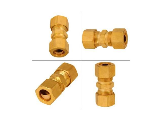 EVERFLOW C62-58-NL 5/8' O. D. COMP Union Pipe Fitting; Lead Free Brass