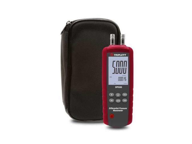 TRIPLETT DPR305 Differential Pressure Manometer 5 psi