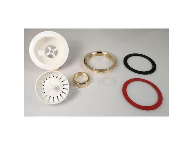 KEENEY MFG K1439BSQ Heavy Duty Kitchen Sink Strainer with Power Ball Basket,