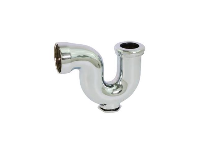 EVERFLOW 11114 NY Regular Trap w/Drain Plug for Tubular Drain Applications,