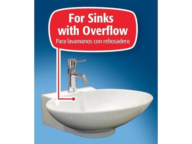 KEENEY MFG K820-72 1-1/4-in Plastic Push Button Sink Bathroom Drain w/Overflow,