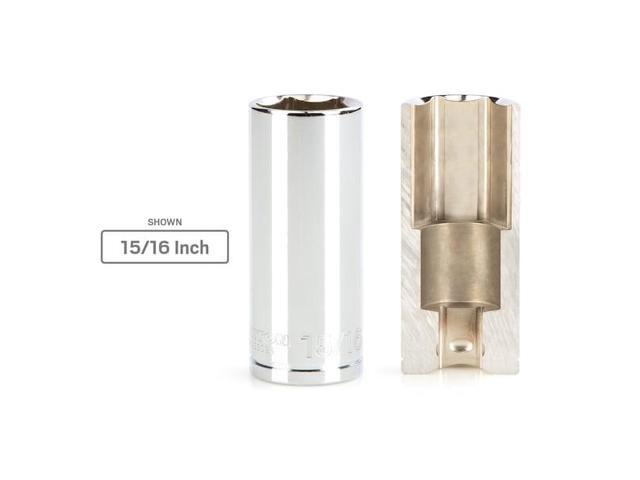 TEKTON SHD23025 1/2 Inch Drive x 1 Inch Deep 6-Point Socket