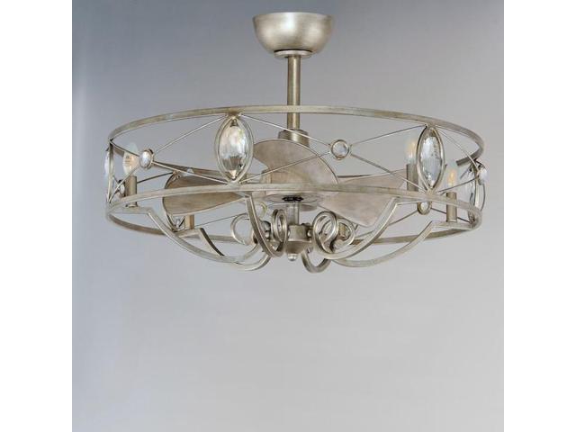 MAXIM LIGHTING 61013SM Solitaire 6-Light WiFi-enabled LED Fandelight