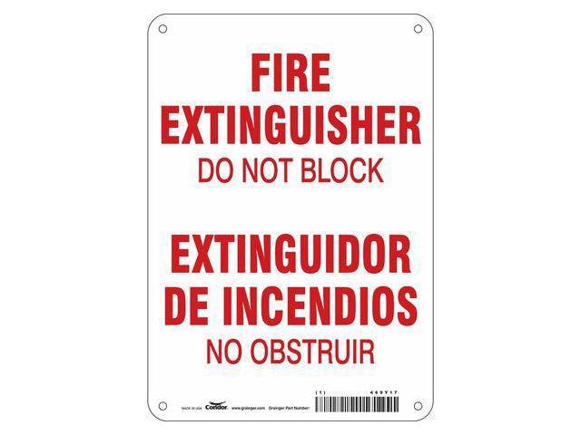 Photos - Chandelier / Lamp CONDOR 469Y17 Safety Sign, 7' W, 10' H, 0.032' Thickness 