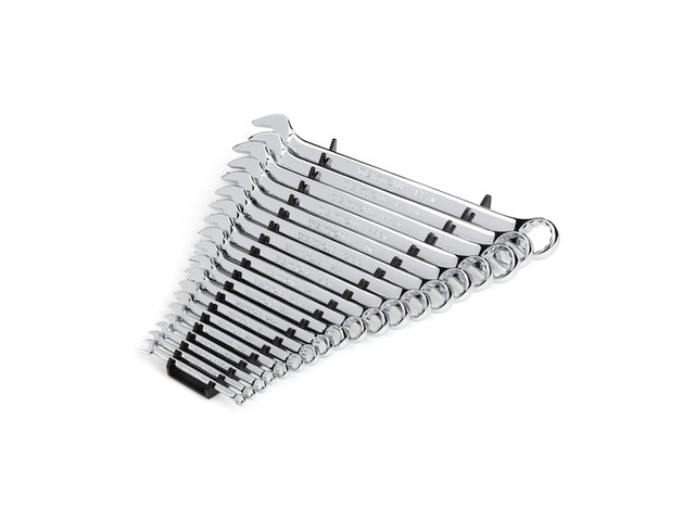 TEKTON ORG29119 19-Tool Combination Wrench Organizer Rack, Black