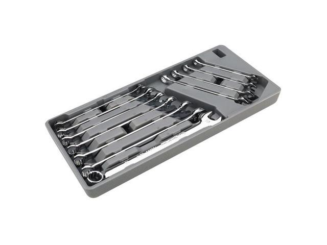 INGERSOLL-RAND 752057X 11 Piece Metric Long Pattern Combination Wrench Set