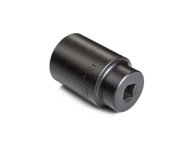 TEKTON SID23135 1/2 Inch Drive x 35 mm Deep 6-Point Impact Socket