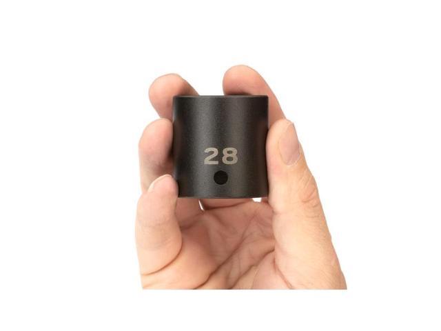 TEKTON SID22128 1/2 Inch Drive x 28 mm 6-Point Impact Socket