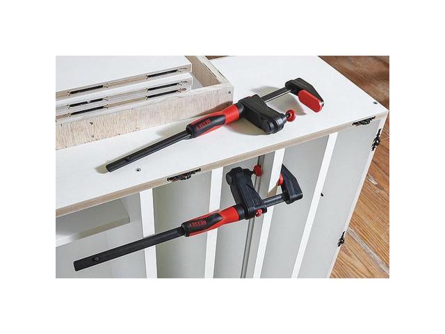 BESSEY GK30 Bar Clamp, Plastic Handle and 2 3/8 in Throat Depth