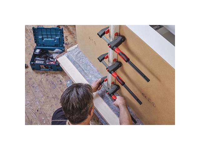 BESSEY GK30 Bar Clamp, Plastic Handle and 2 3/8 in Throat Depth