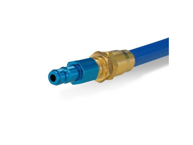 STEELMAN 50043-WMQ-IND 15-Foot Coiled 3/8' ID Air Hose with Reusable 1/4' NPT
