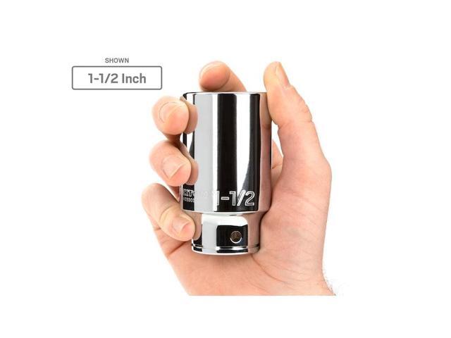 TEKTON SHD33051 3/4 Inch Drive x 2 Inch Deep 6-Point Socket