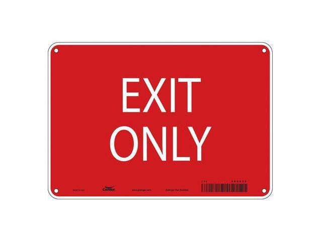 Photos - Chandelier / Lamp CONDOR 486X52 Safety Sign, 7 in x 10 in, Aluminum 
