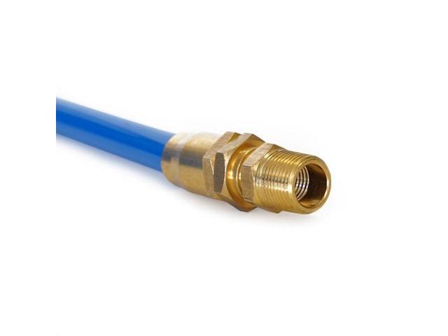 STEELMAN 50043-WM-IND 15-Foot Coiled 3/8' ID Air Hose with Reusable 1/4' NPT