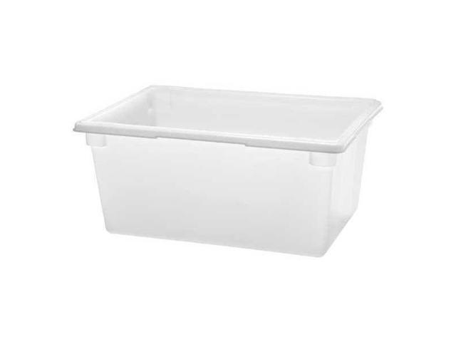 Photos - Inventory Storage & Arrangement Rubbermaid COMMERCIAL FG352800WHT Tote Box, 26-1/2'L x 22'W x 6'H, White 