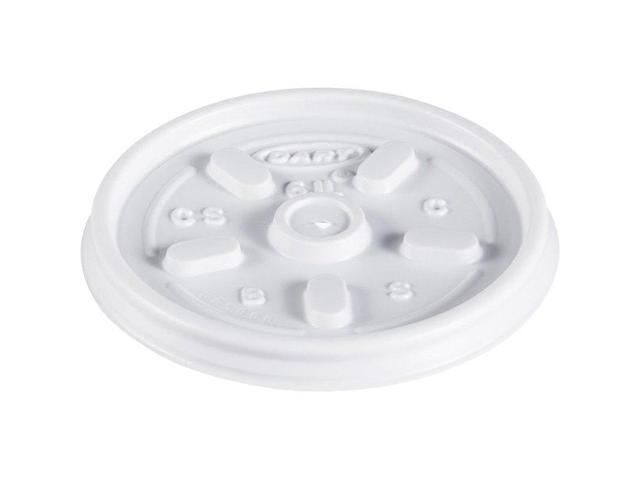 Plastic Lids, for 6 oz. Hot/Cold Foam Cups, Vented
