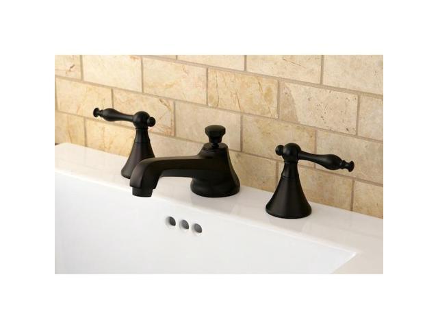 Kingston Brass KS4475NL 8 in. Widespread Bathroom Faucet, Oil Rubbed Bronze