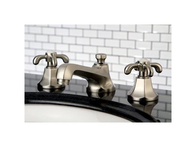 Kingston Brass KS4468TX French Country Two Handle 8' to 16' Widespread Lavatory