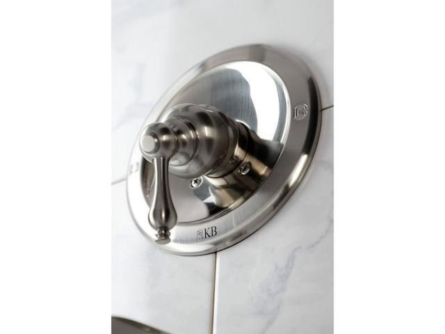Kingston Brass KB538AL Tub and Shower Faucet, Brushed Nickel