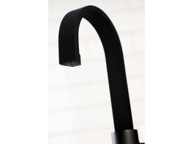 Kingston Brass LS8610DPL Paris One-Handle 1-Hole Deck Mounted Bar Faucet, Matte Black
