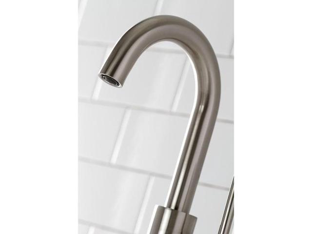 FAUCETURE LS8538DL LS8538DL Concord Single-Handle Bar Faucet, Brushed Nickel