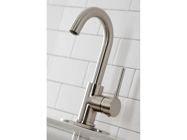 FAUCETURE LS8538DL LS8538DL Concord Single-Handle Bar Faucet, Brushed Nickel