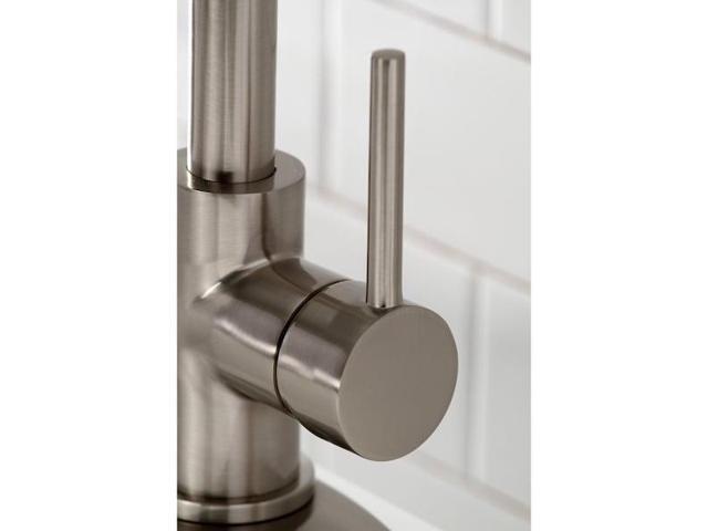 FAUCETURE LS8538DL LS8538DL Concord Single-Handle Bar Faucet, Brushed Nickel